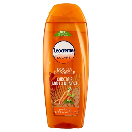 Leocrema Solare Doccia Doposole Carota e Mallo di Noce 250 ml